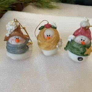 N W Blizzard Coyne’s  & Company Snowmen ornaments